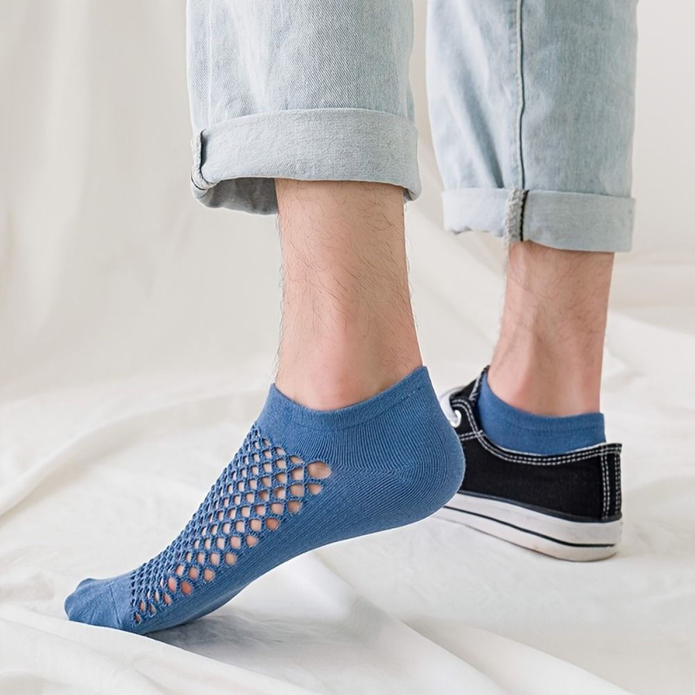 Ankle Sock Low Cut - Calcetines de Moda con Diseño Hueco