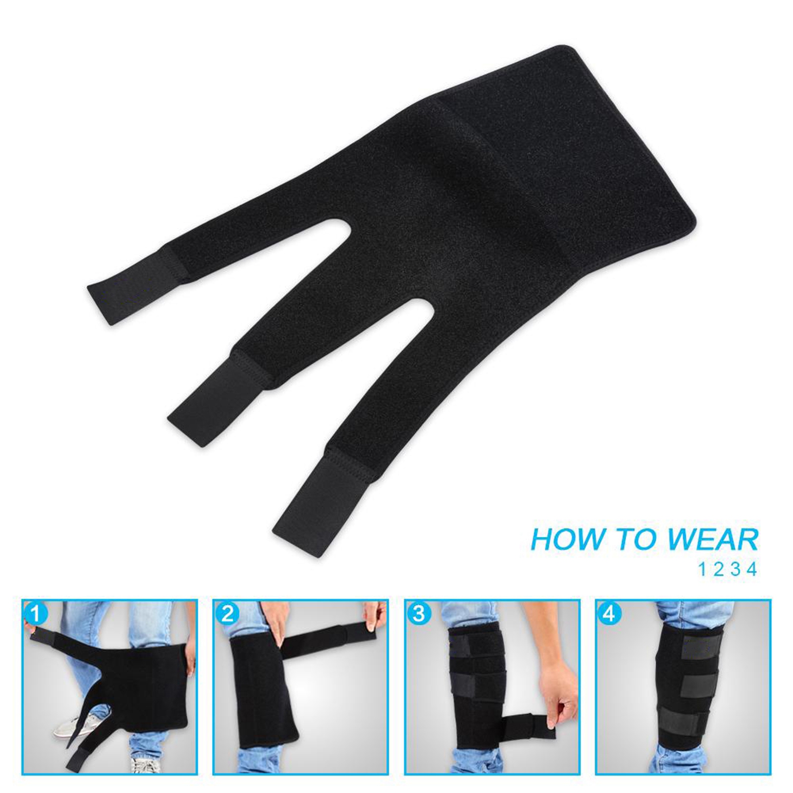 Compression Sleeve Calf - Soporte ajustable para pantorrilla, soporte de