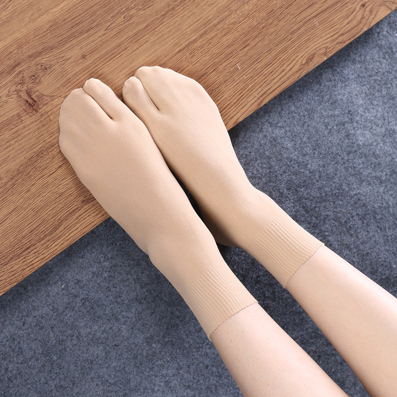 Toe Sock Split - Calcetines tobilleros con dos dedos para