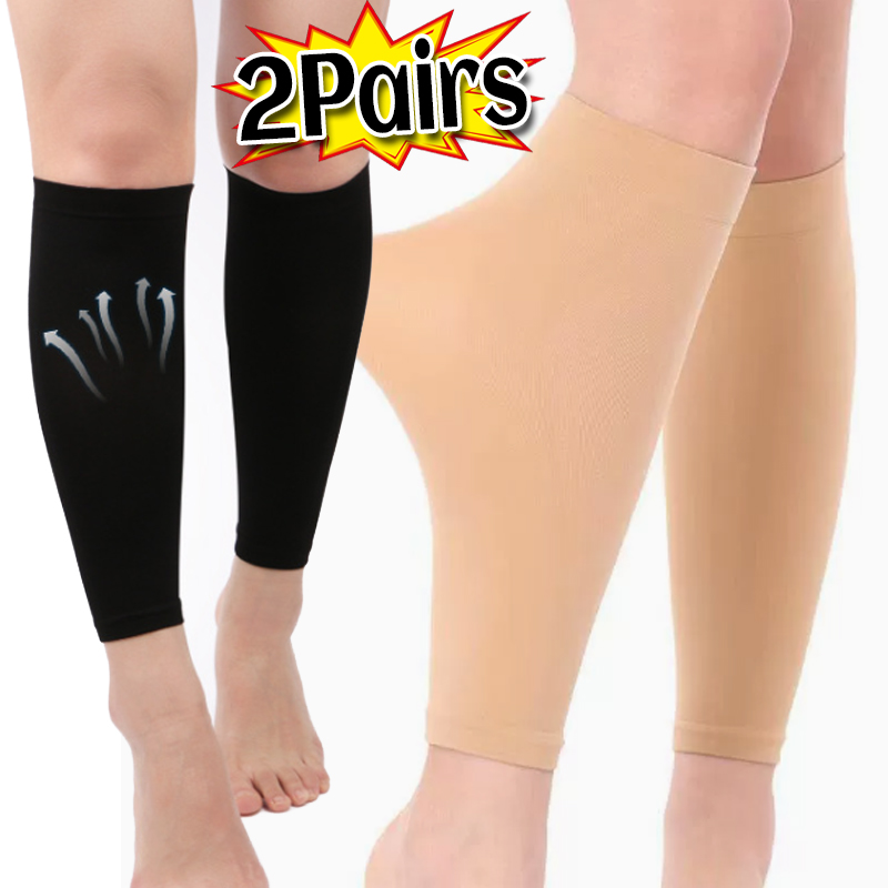 Compression Sleeve Calf - 1/2 Pares de Calcetines Elásticos de