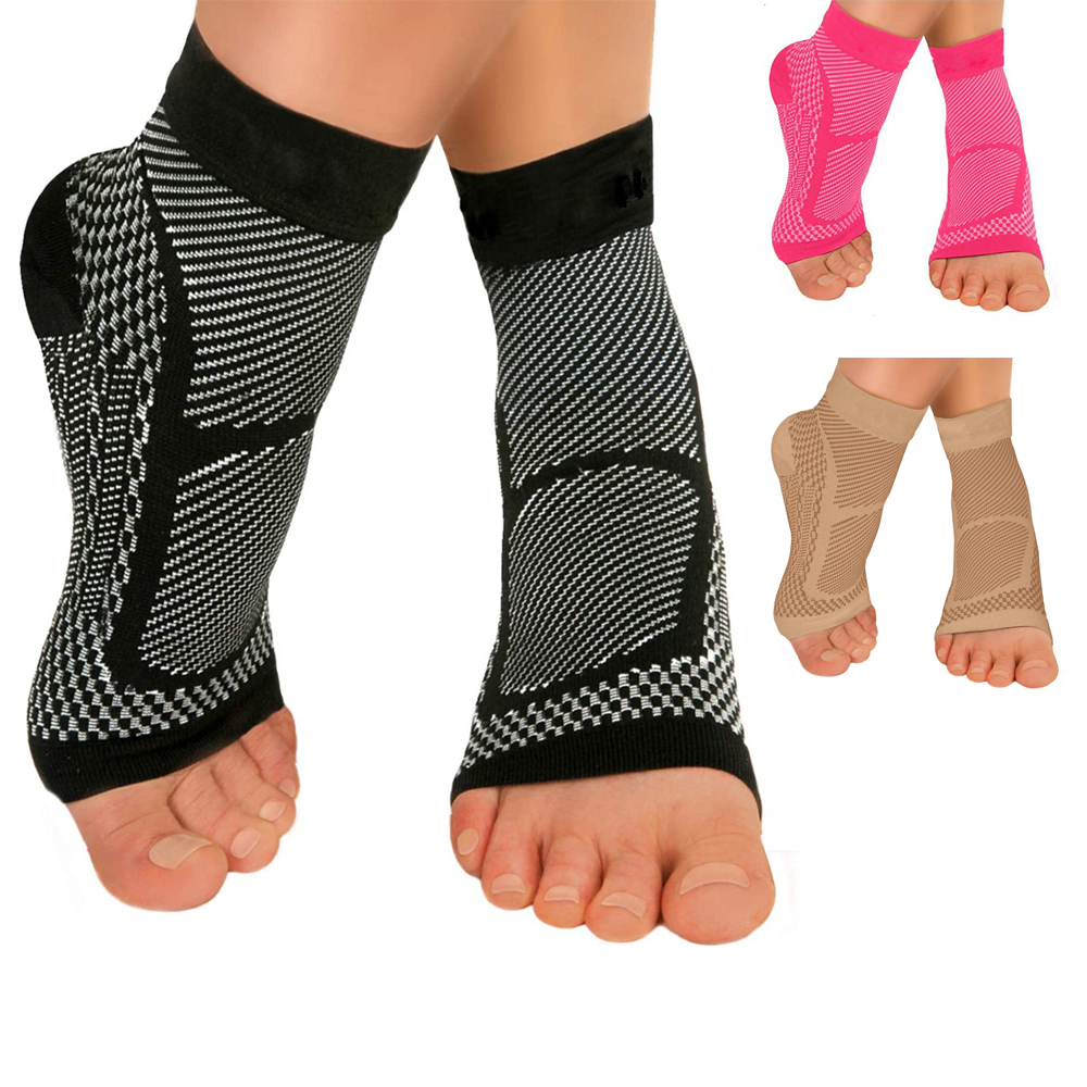 Ankle Brace Sock - 1 par de mangas de compresión