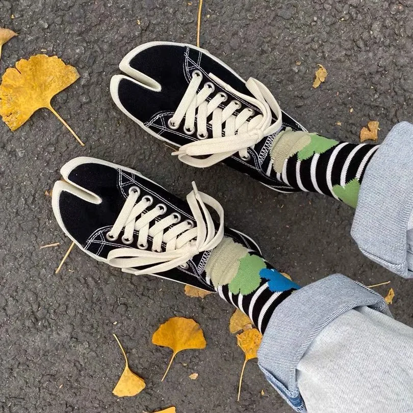 Calcetines japoneses multicolo - Toe Sock Split reseña y precio
