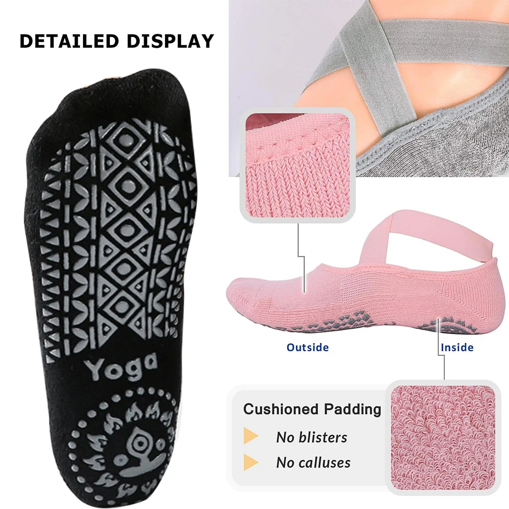 1 par de calcetines de yoga pa - Grip Sock Yoga reseña y precio