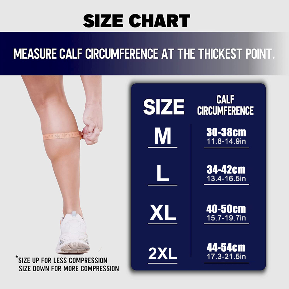1 Uds. Mangas de compresión de - Compression Sleeve Calf reseña y precio