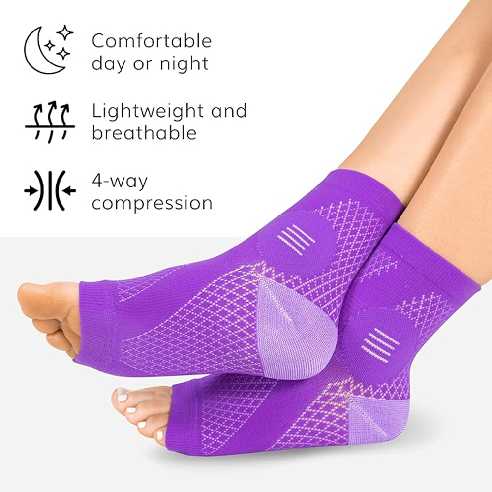 1 par de calcetines de neuropa - Ankle Brace Sock reseña y precio