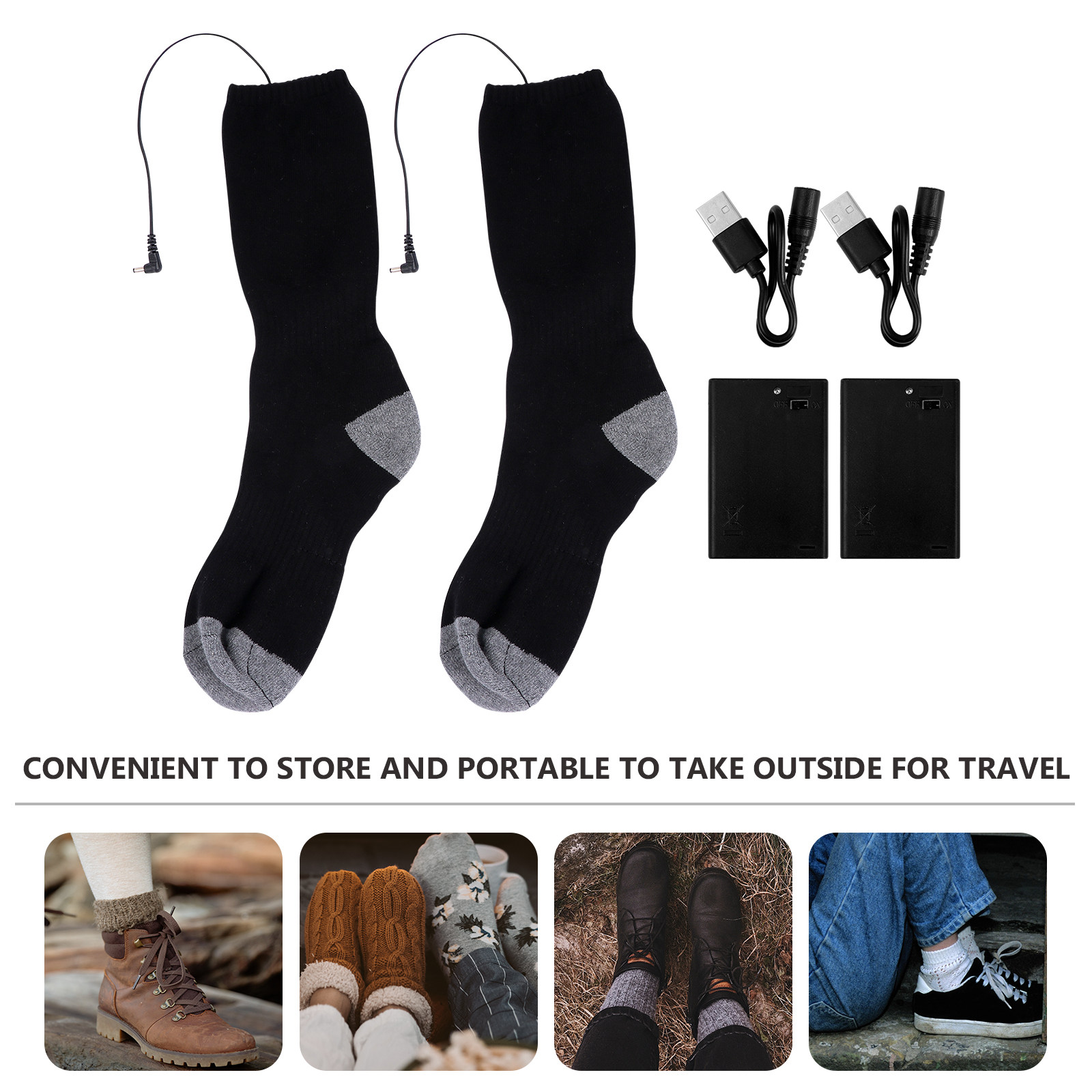 1 Par de Calcetines Térmicos U - Thermal Sock Winter reseña y precio